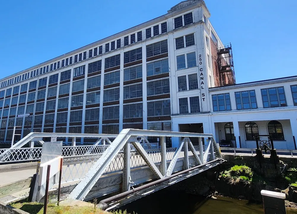 The Mill Space complex on the Lawrence canal